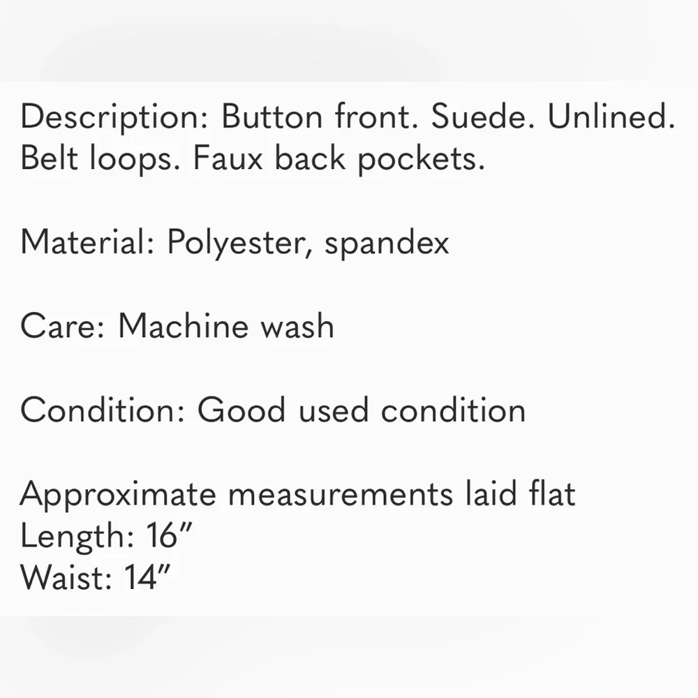 Marine Layer Rosie Faux Suede Button Front Mini Skirt - Picture 3 of 4